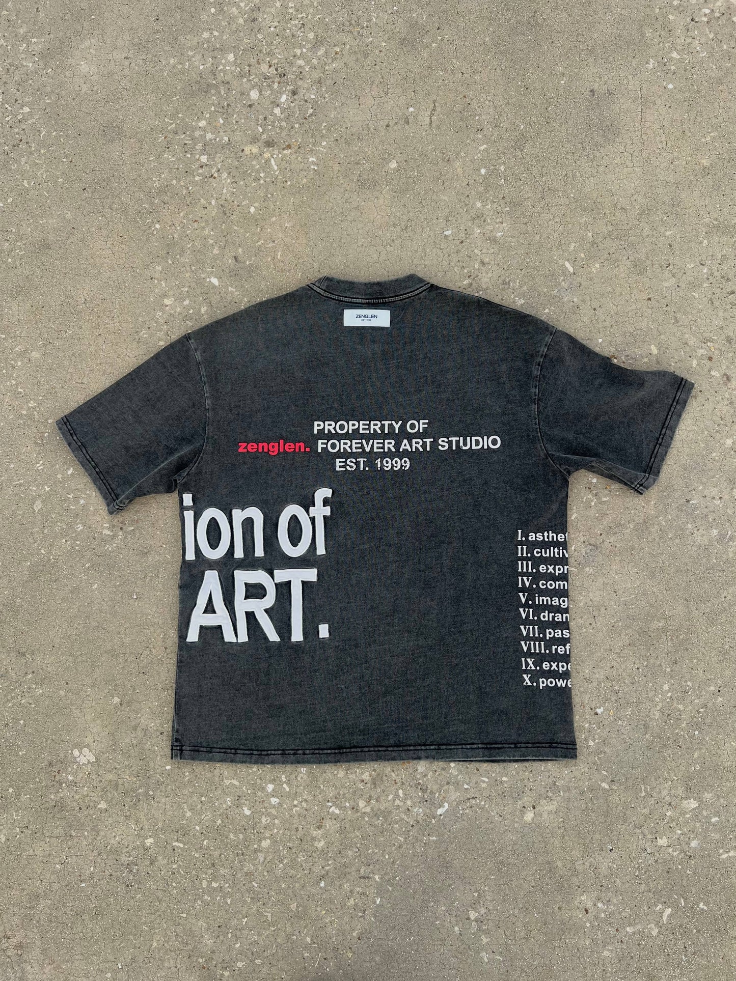 zenglen. forever art tee