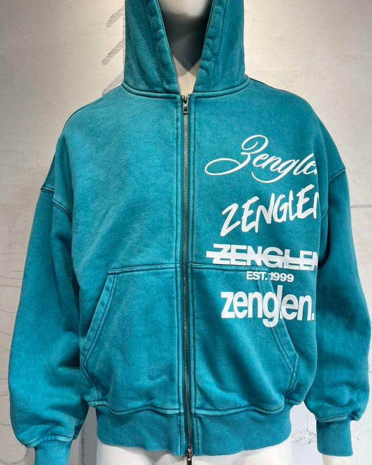zenglen. zip up hoodie